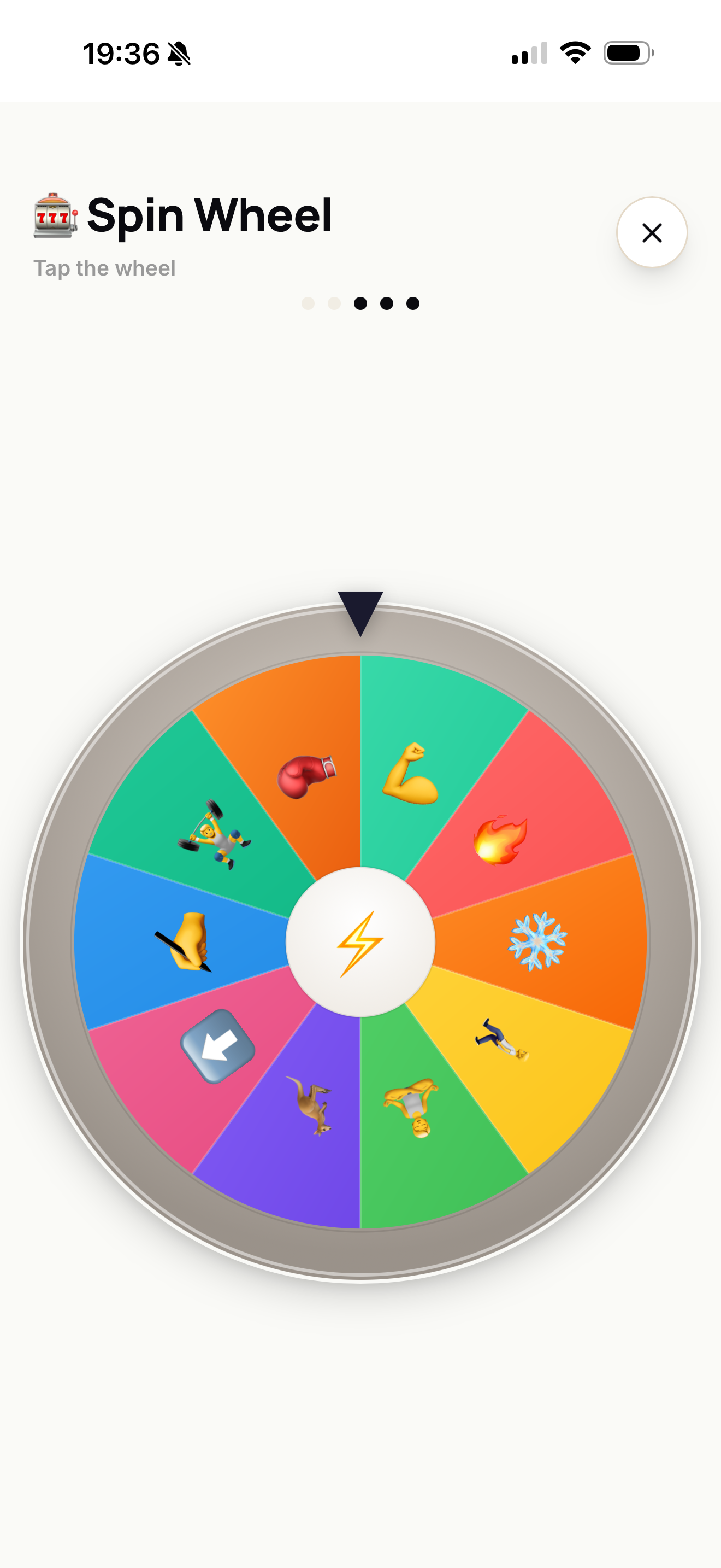Spin Wheel — Daily Challenges